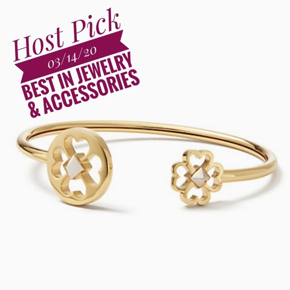 kate spade Jewelry - SALE HP🎉 Kate Spade Spades & Studs Cuff Bangle